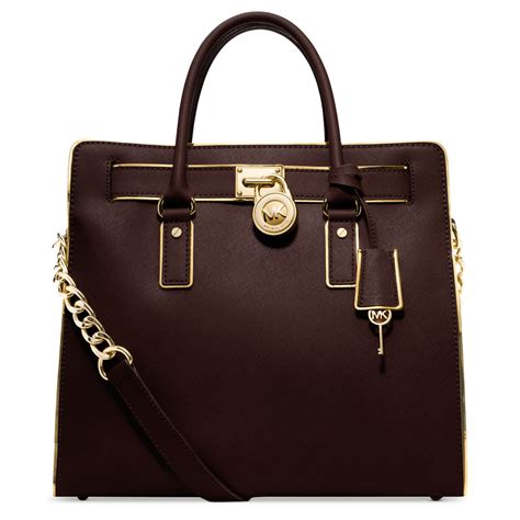 michael kors hamilton specchio large brown totes outlet|Michael Kors handbags sale.